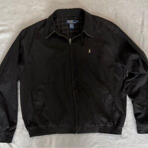 Polo by Ralph Lauren Men’s Black Bomber Jacket